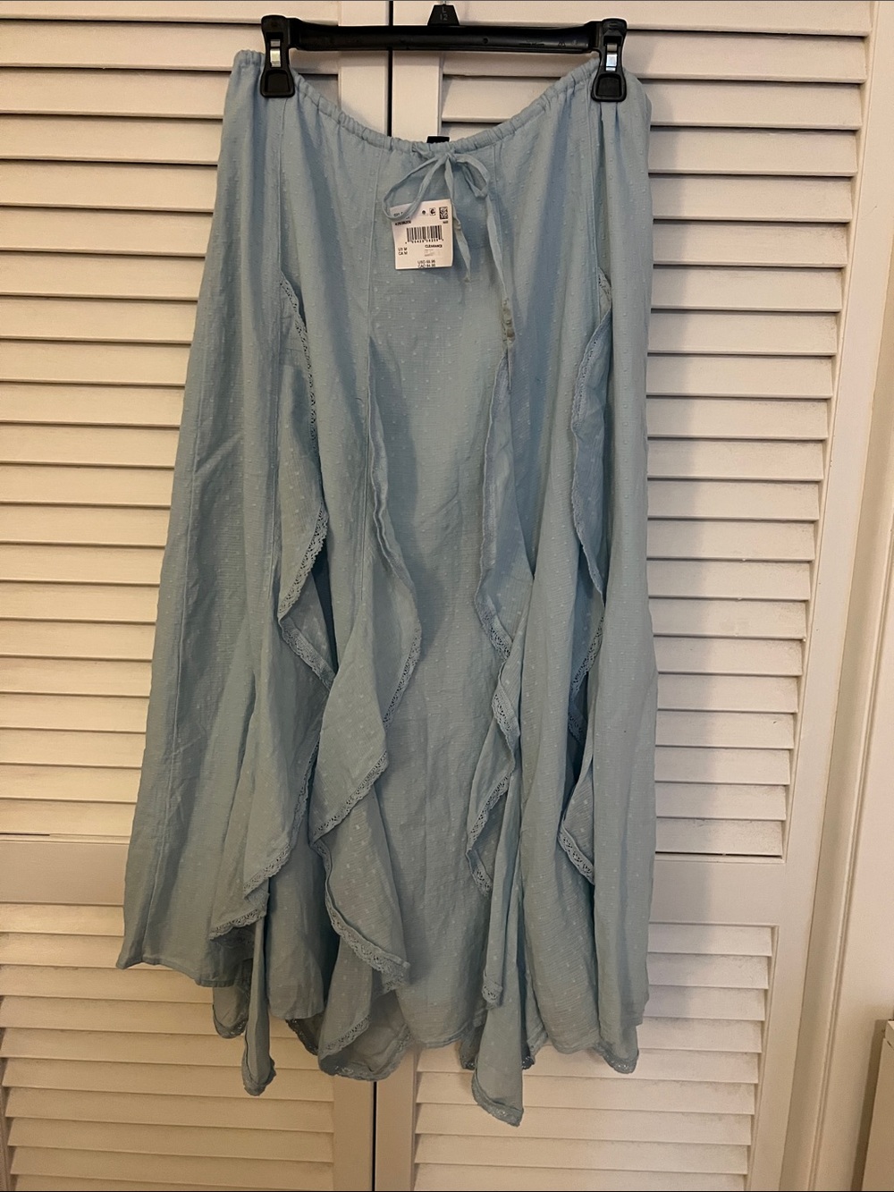 American Eagle maxi skirt, flowy skirt, cottagecore, coastal medium 💙 - Picture 5 of 9